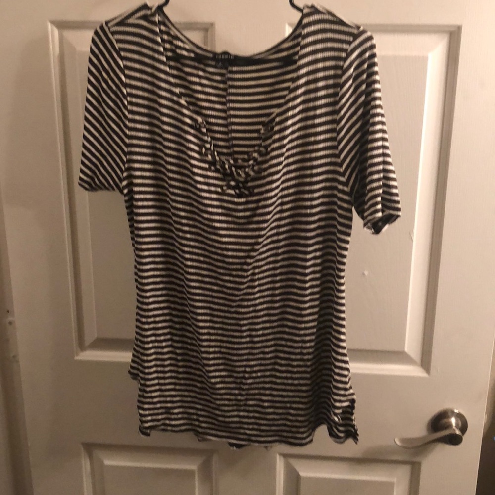 Torrid lace up tunic